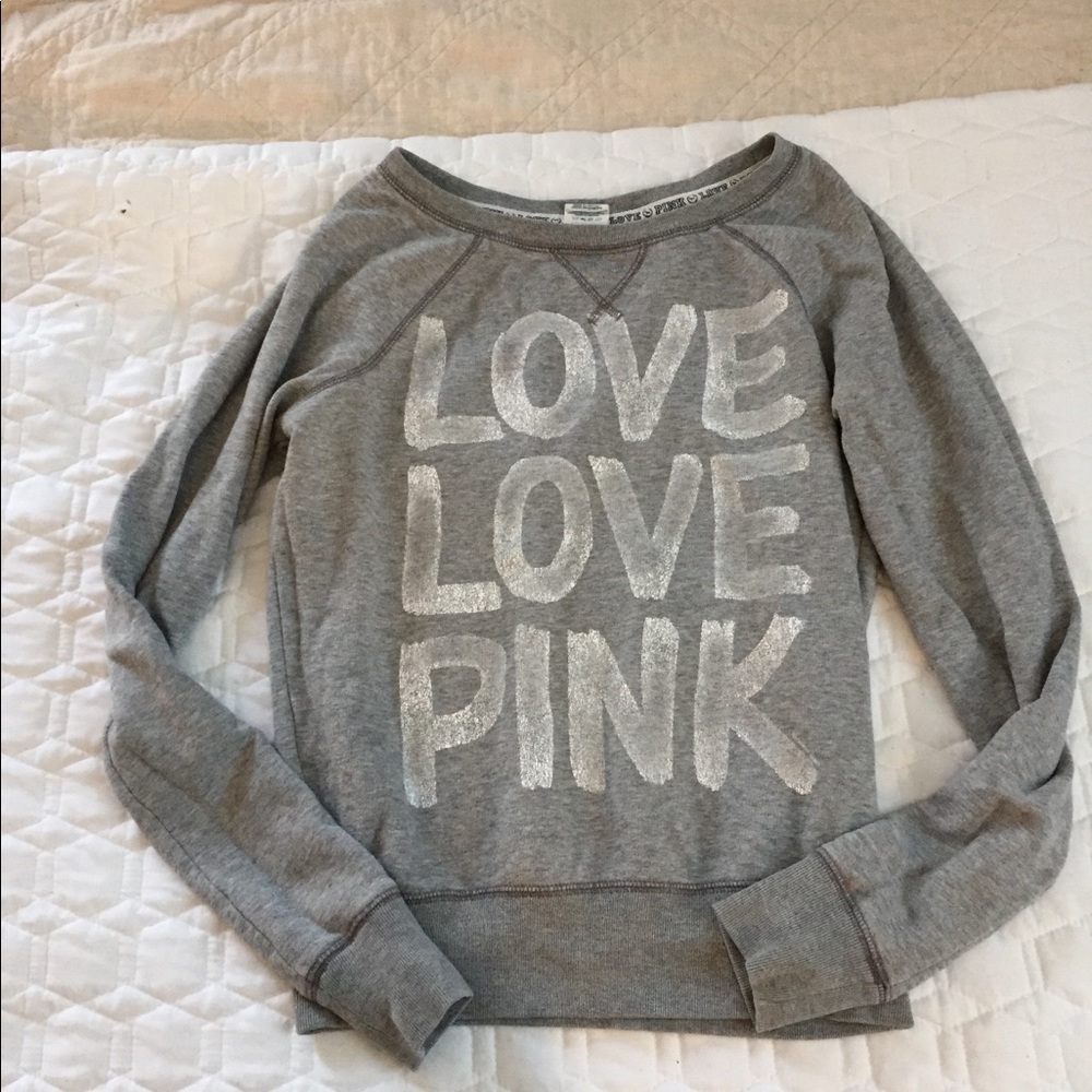 Pink sweatshirt